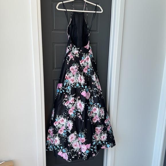 LAURA petites Floral A-line Ball Gown - Picture 3 of 6